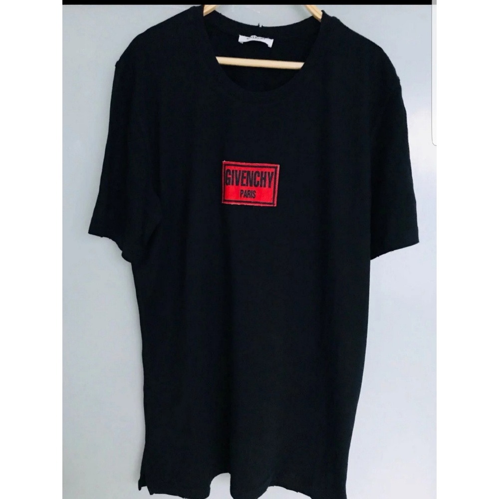 Mens Givenchy black red size L large nwot new